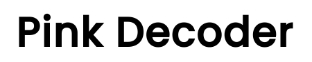 Pink Decoder - Logo